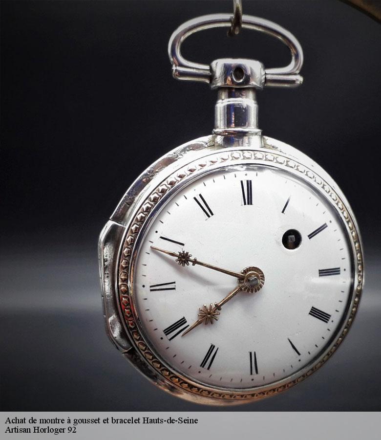 Achat de montre à gousset et bracelet 92 Hauts-de-Seine Artisan Horloger 92