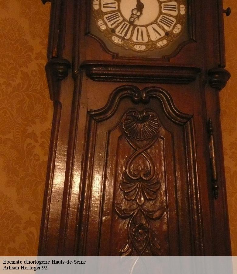 Ebeniste d'horlogerie 92 Hauts-de-Seine Artisan Horloger 92