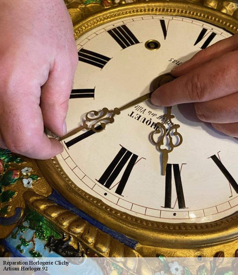 Réparation Horlogerie  clichy-92110 Artisan Horloger 92