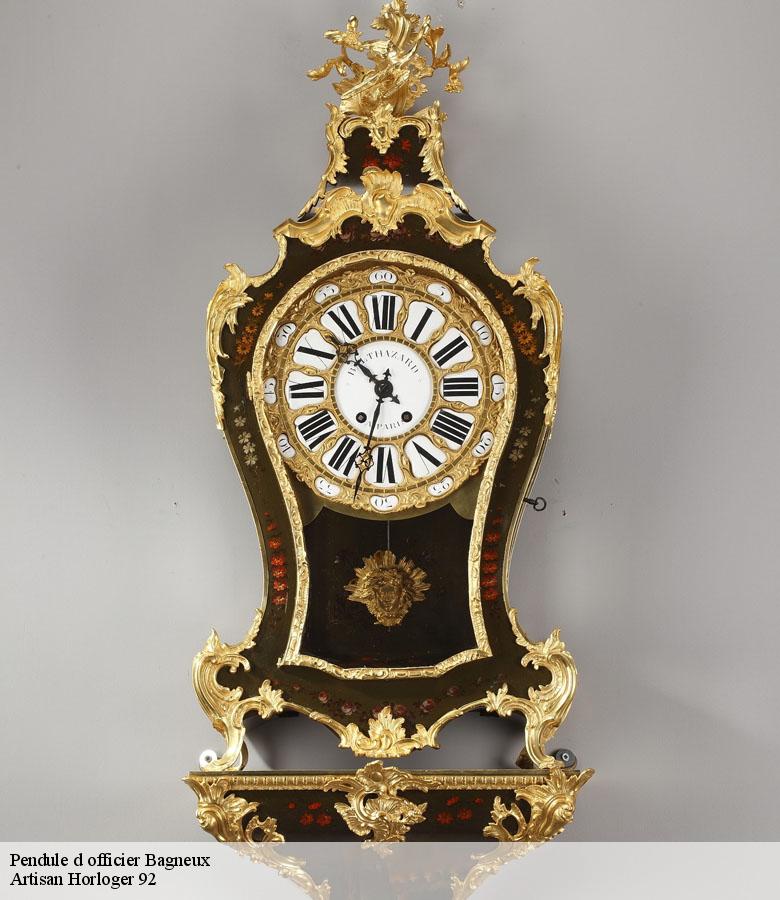 Pendule d officier bagneux-92220 Artisan Horloger 92