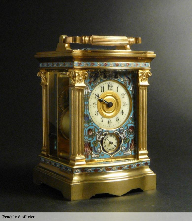 Pendule d officier meudon-la-foret-92360 Artisan Horloger 92
