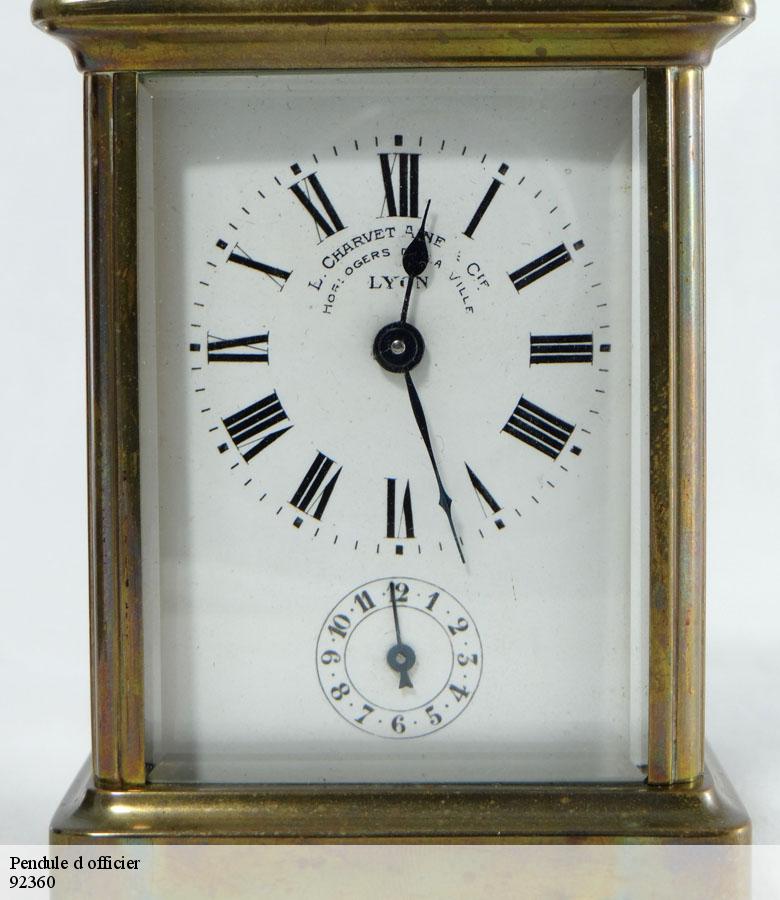 Pendule d officier meudon-la-foret-92360 Artisan Horloger 92